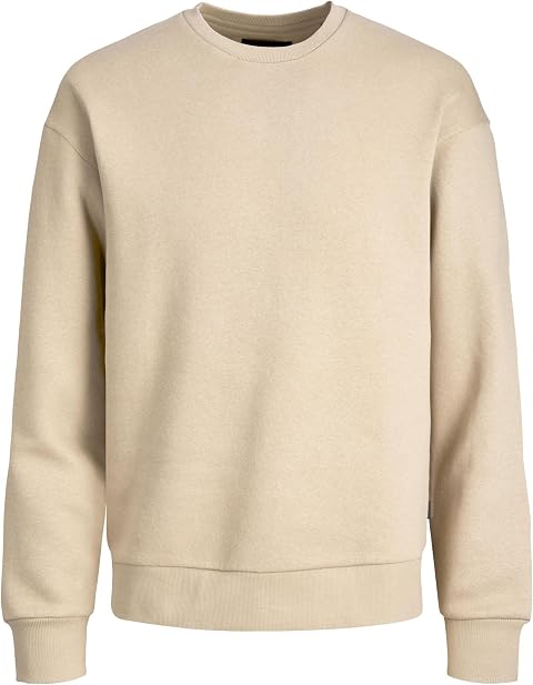 JACK & JONES Male Sweatshirt Einfarbig Sweatshirt