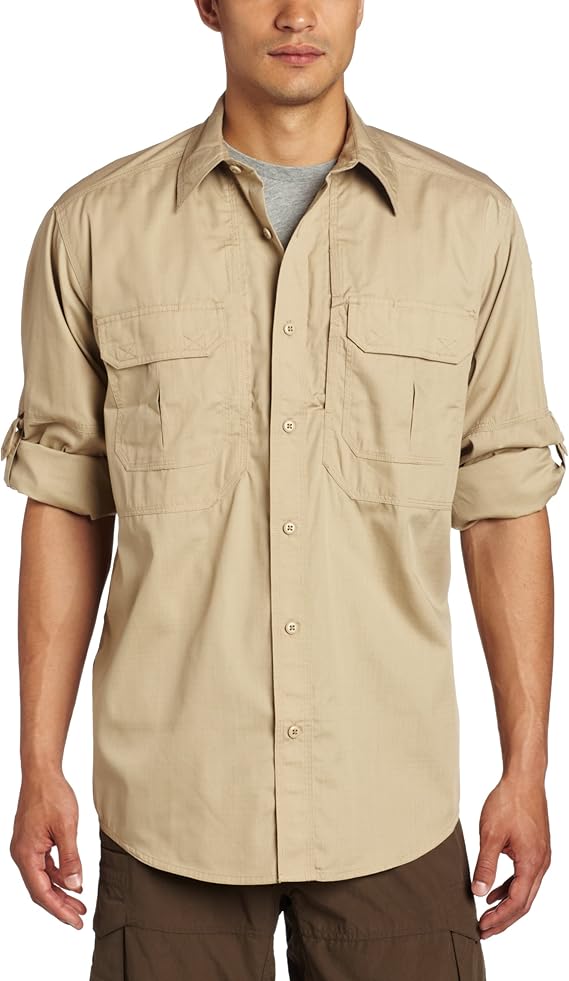 Chemise Tactique 5.11 Taclite Pro – Manches Longues, Noir, Taille L, Homme