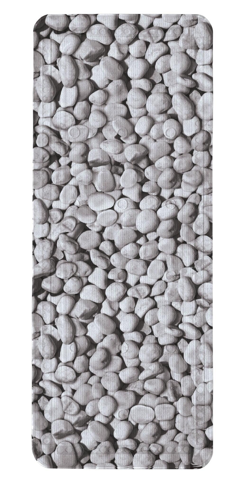 Kleine Wolke PVC Foam Stepstone Bath Mat, Grey