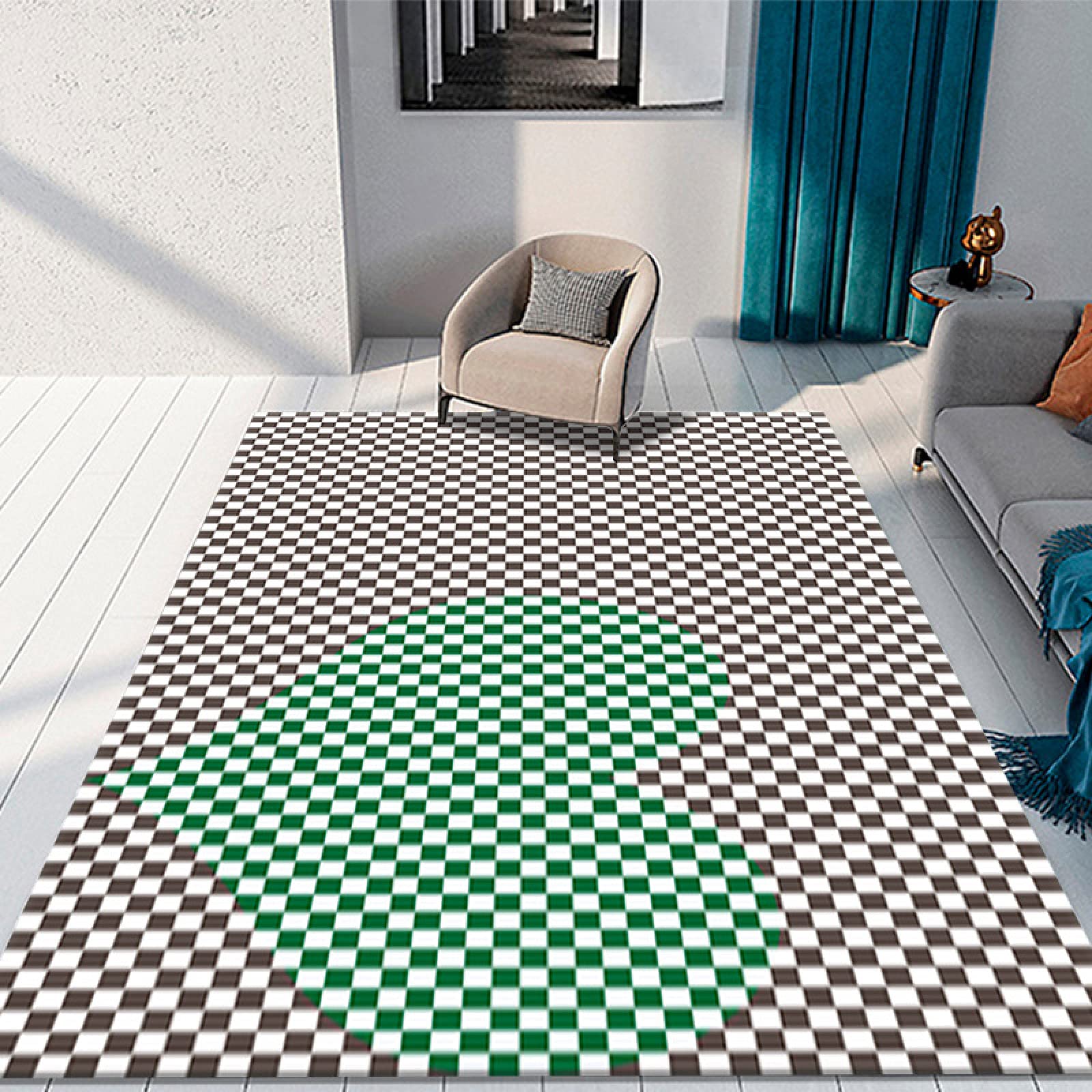 Tapis de sol antidérapant et lavable NW | Finis les glissades et les tapis de salon sales
