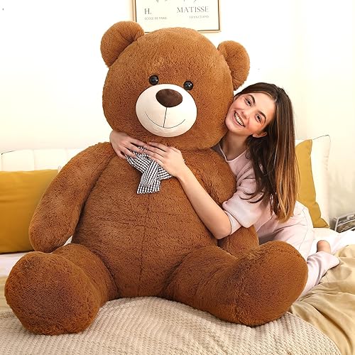Miniatura 6 de MaoGoLan Big Teddy Oso de peluche para novia, con cara sonriente, para el día de San Valentín para novio, esposa, amante