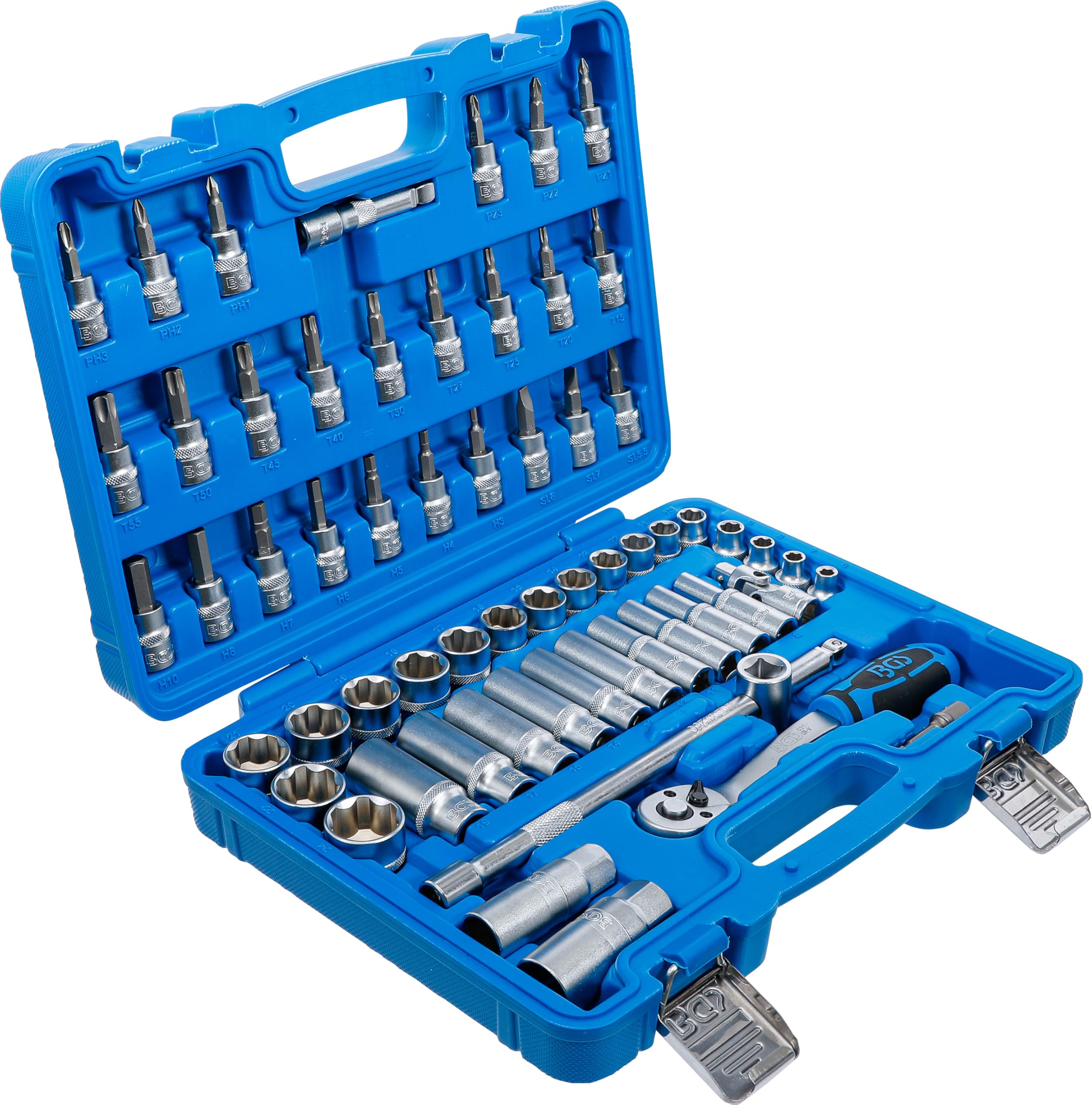 BGS 2229 | Coffret de douilles | 10 mm (3/8") | 61 pièces