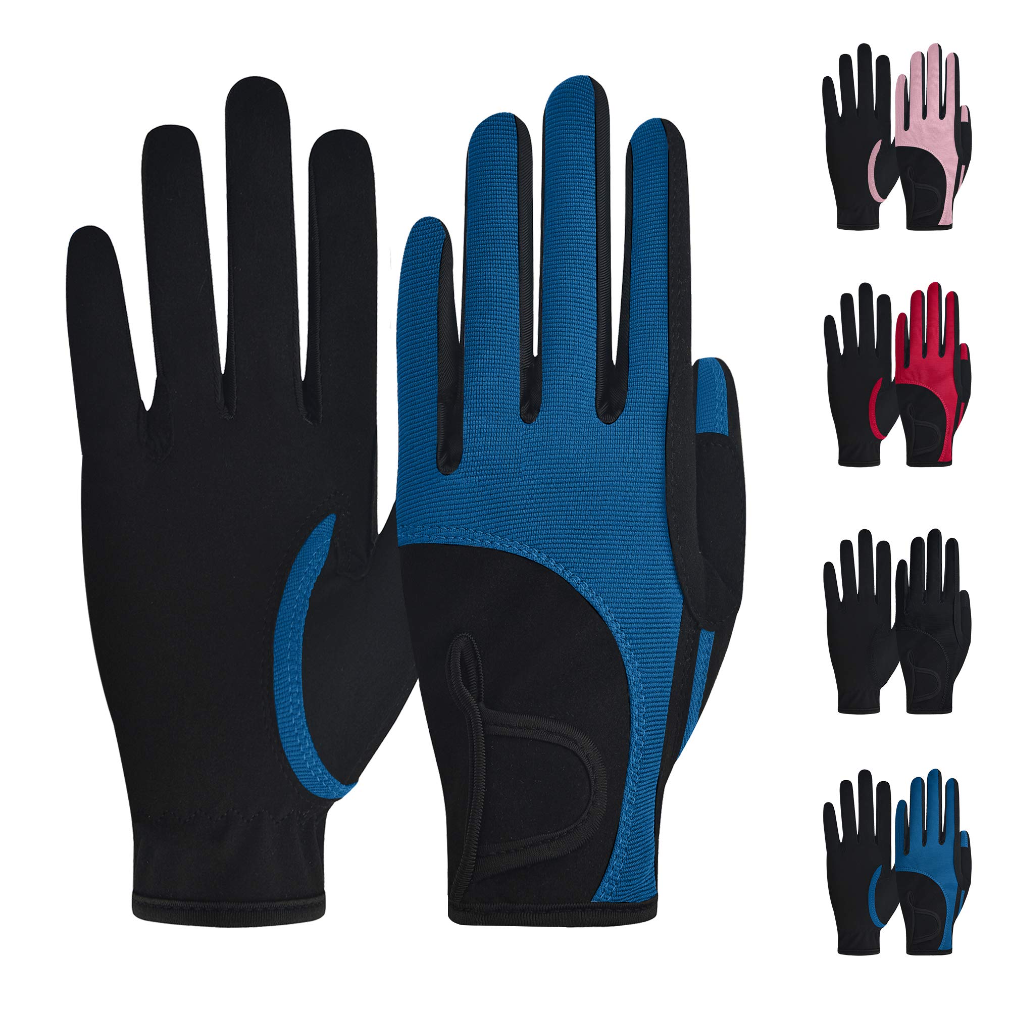 Riding Gloves KIDS HORSE RIDING Gardening Bike Gloves Equestrian