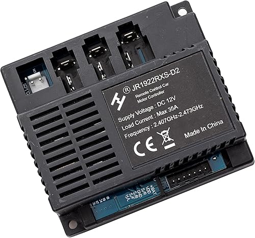 JR1922RXS-D2 Caja de Control Receptor Accesorio, Recibe Señal Controlador Instalar Niños Paseo Eléctrico en Piezas de Repuesto de Coche para Niños