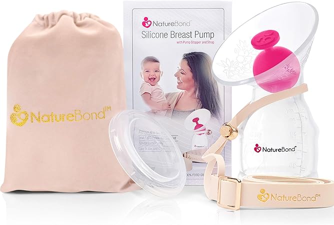 Amazon シリコン搾乳器 ハンズフリー搾乳機 ママアシスト 搾乳 ポンプ シリコンストッパーとストラップ付き Bpaフリー Naturebond ネイチャーボンド 日本正規品保証付 搾乳器 ベビー マタニティ 通販