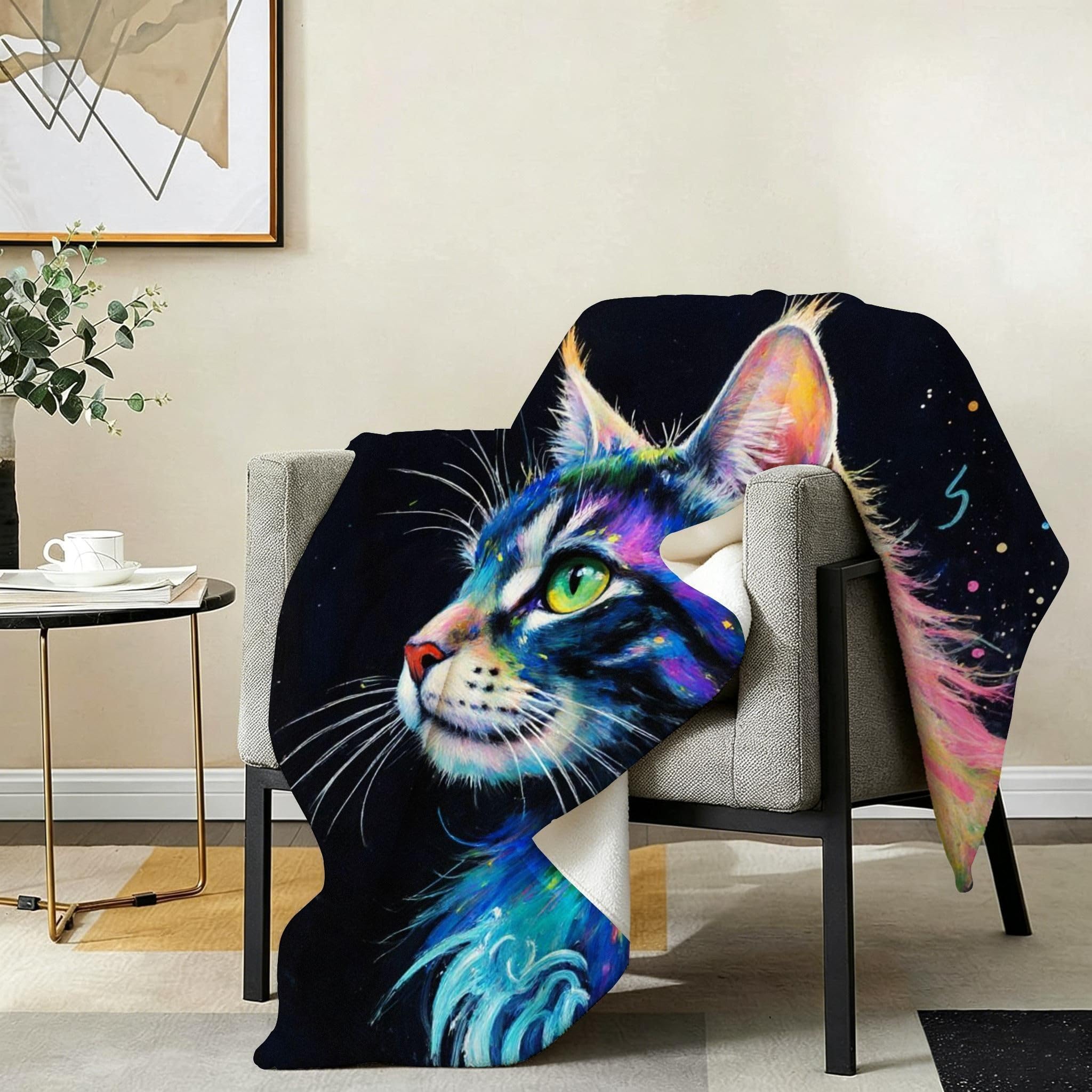 Coperta XXL Matrimoniale 240x260 Girasole Flanella Copridivano-A331