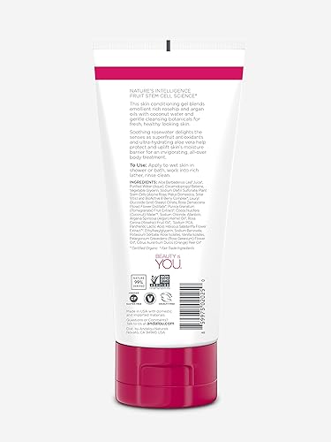 Miniatura 3 de Andalou Naturals Gel de ducha calmante 1000 Roses, 8.5 onzas