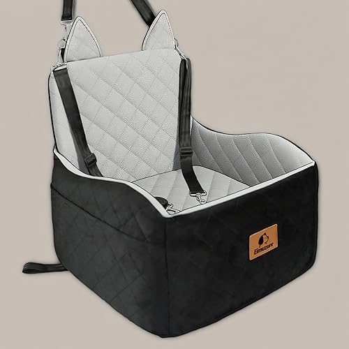 Eimuzure Elevated Dog Car Seat & Travel Bed