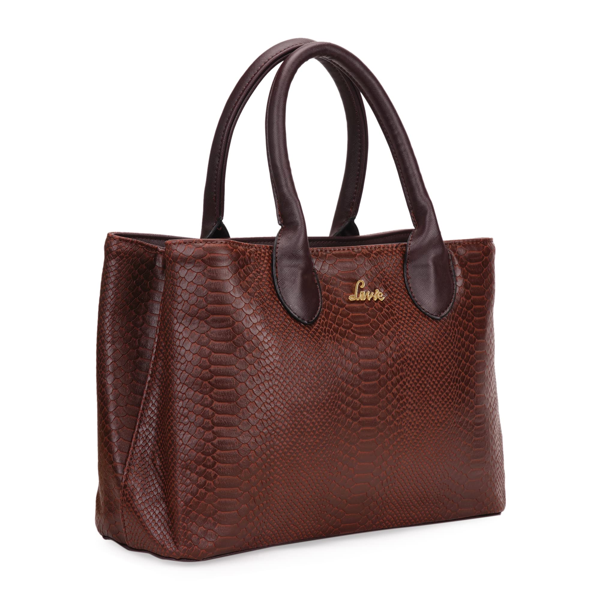 Lavie Women's Ficus Large Satchel Handbag for Women | Satchel Bag for Work | Ladies purse | Stylish Shoulder Bag | Gift For Women 4
