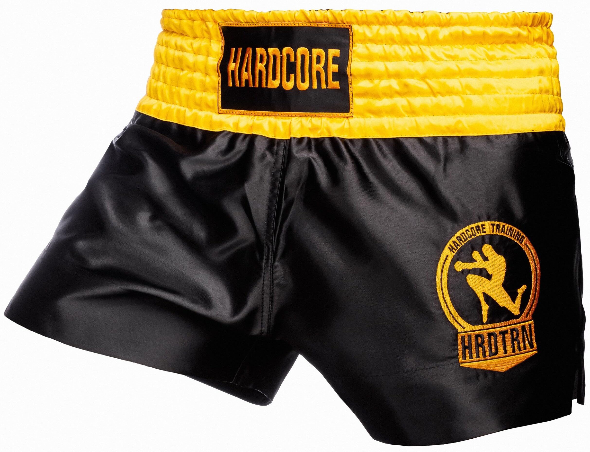 HARDCORE TRAINING Muay Thai Lucha Pantalones Cortos Shorts Hombre Kickboxing Boxeo MMA Combat Sport Sparring