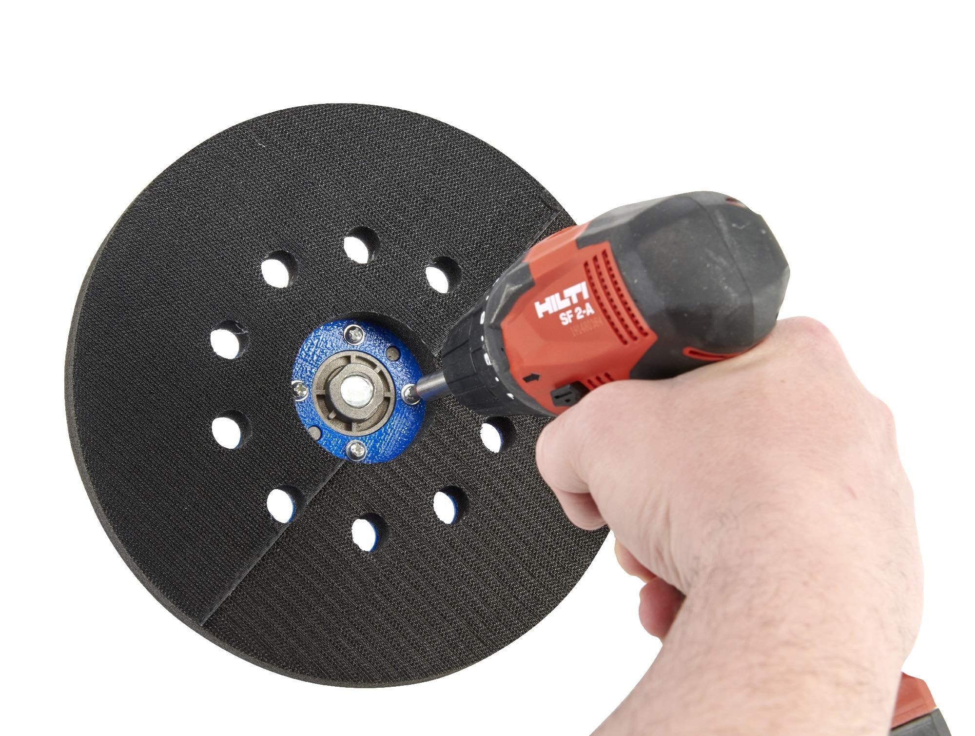 Recambio • Disco de lijadora • Disco de esmerillado • Plato de soporte • Lijadora de cubiertas • Rectificadora • Jirafa con velcro de Ø 225 mm Toolson DWS225BT/DC/R y Scheppach DS 200/210/900/920/930