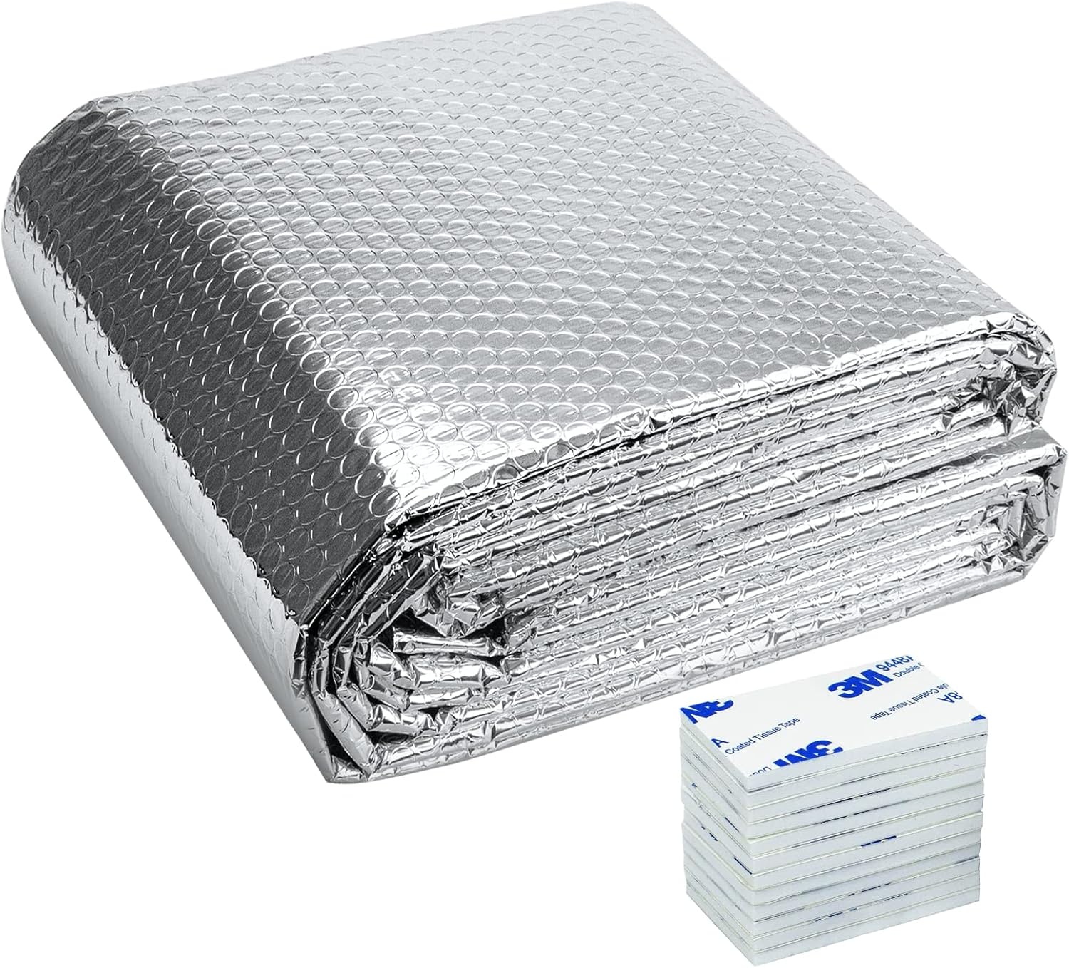 Radiator Insulation Foil 5m x 60cm, 3mm Thick Reflective Bubble