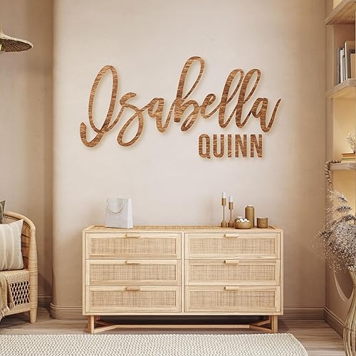 Miniatura 4 de Baby Boy Decor for Nursery - Personalized Wood Name Sign - Nursery Name Sign - Custom with First and Middle Name - Wooden Name Signs - Baby Gifts -