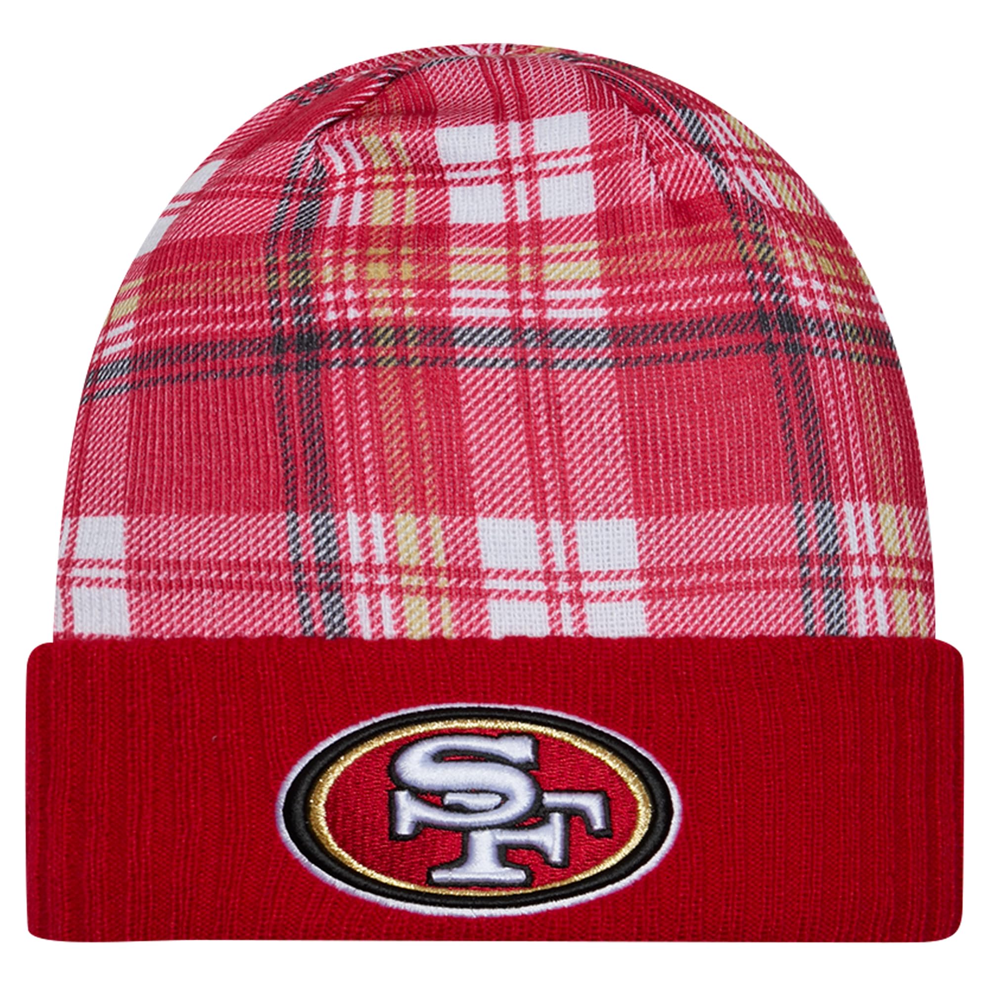 New Era Unisex Red Nfl Sideline Statement Beanie - San Francisco 49Ers