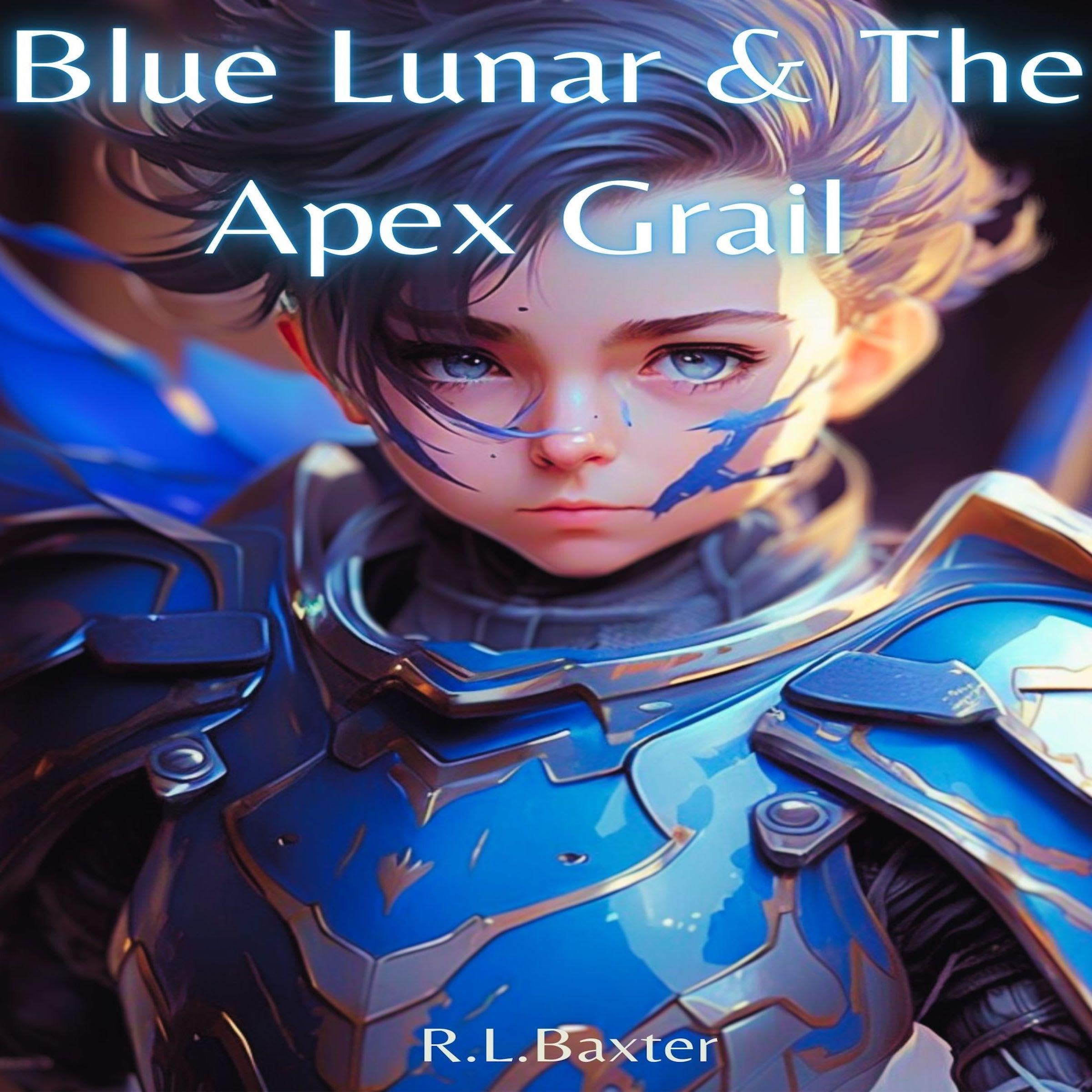 Cover art for Blue Lunar & the Apex Grail