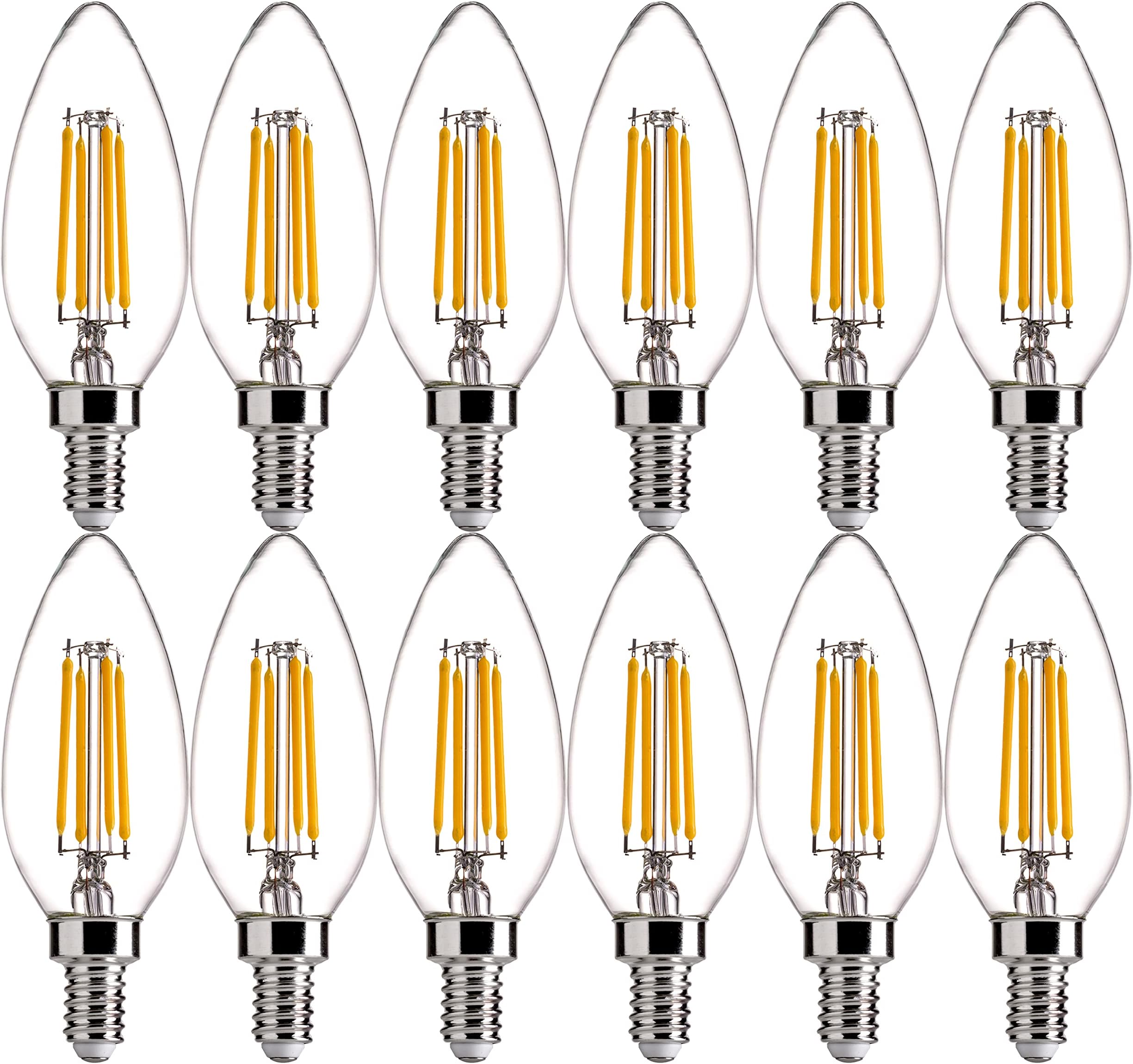 Satco S9922 3.5W CTC/LED/27K/CL/120V ( 6 pack ) - Amazon.com