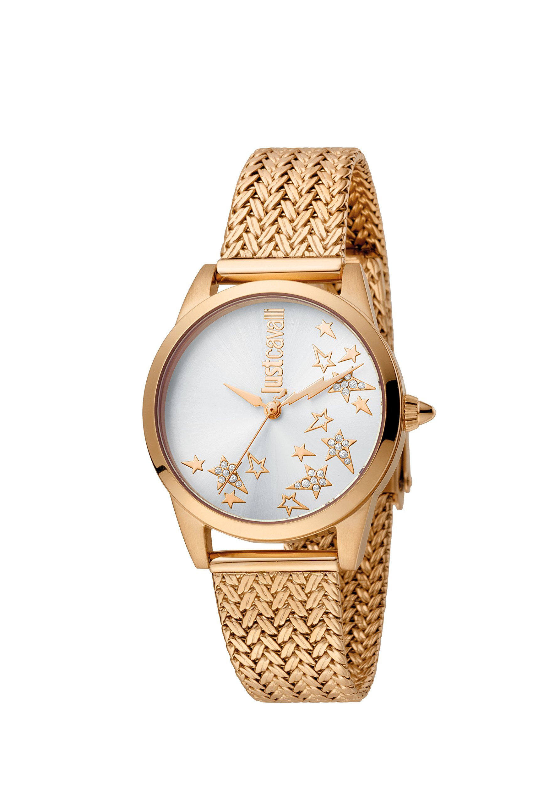 Just Cavalli Analog Silver Dial Women's Watch-JC1L042M0095