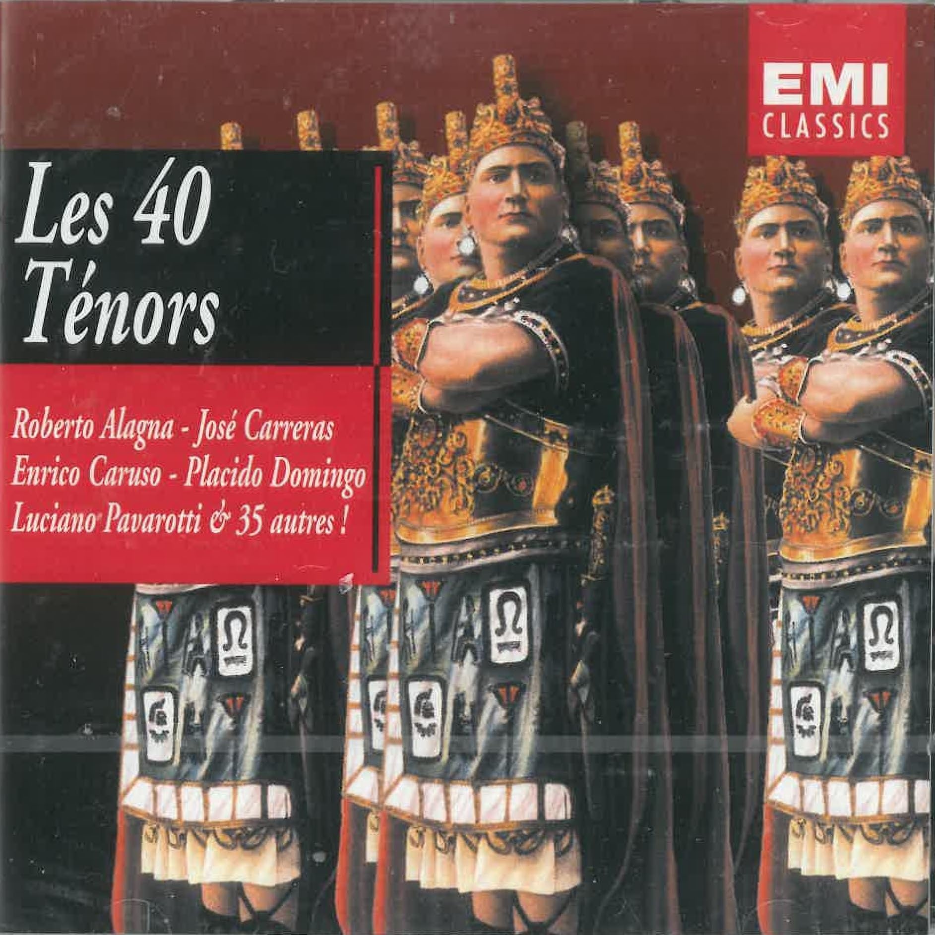 40 Tenors'. (40 Arias Performed By Alagna William Tell Shicoff Werther Gedda Manon [Audio CD] VARIOUS ARTISTS