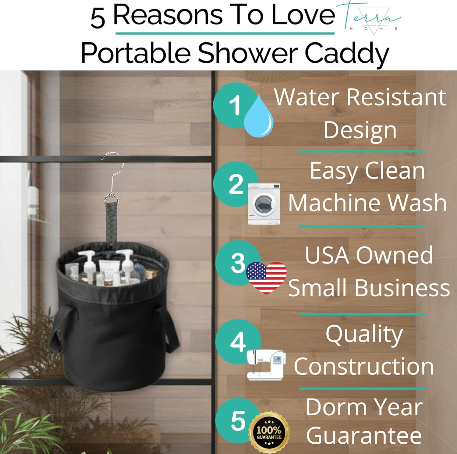 Quick Dry Mesh Shower Caddy for College Dorms – Lightweight Shower Caddy Mesh with Drawstring Top, Breathable Mesh Bottom, and Multiple Pockets with Zippers for Cruise Essentials for Shower (Black)
