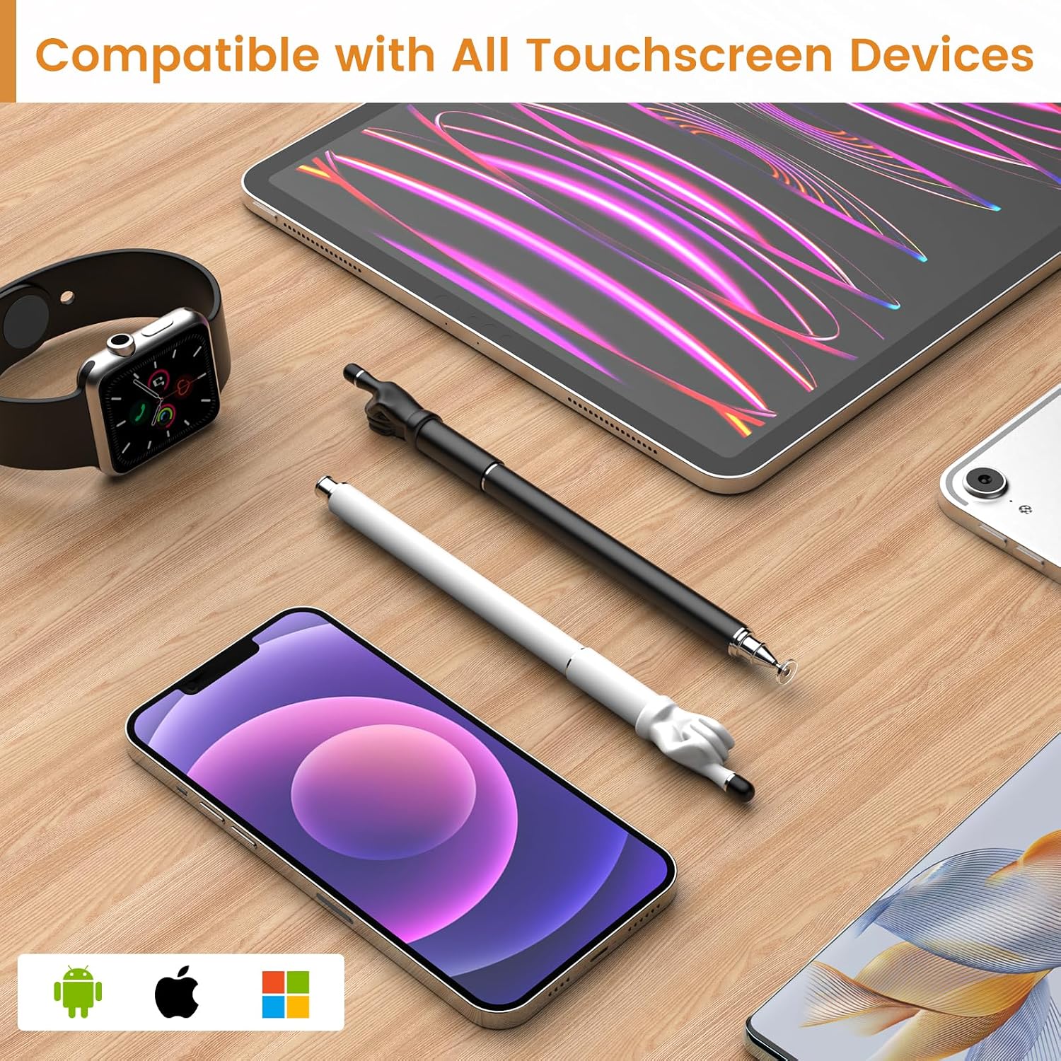 Penna Tablet MEKO Pennino Capacitivo Per Touch Screen, Penna Universale