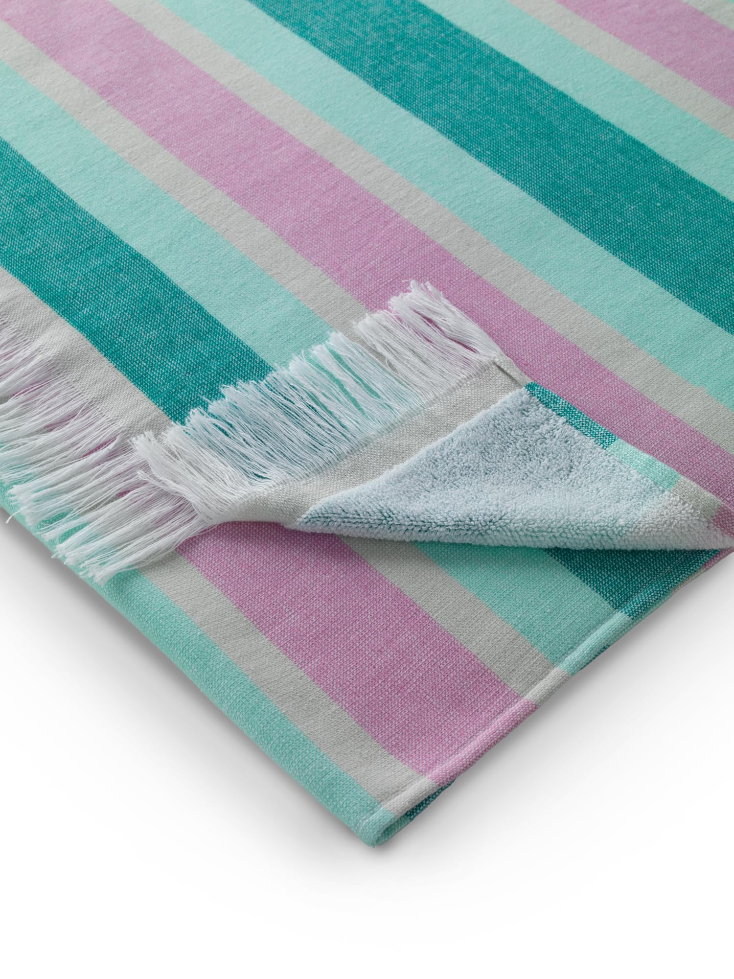 Tango Toalla Playa Grande 170x90 cm Algodón 100% Puro Tela Rizo 400 g/m² Suave Absorbente Repele Arena Secado Rápido