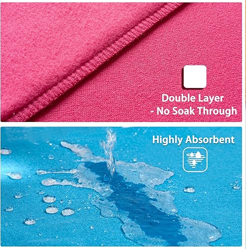 Miniatura 3 de Babero para adultos para necesidades especiales, paquete de 3 baberos suaves y absorbentes grandes para niños de 4 años, hombres, mujeres,