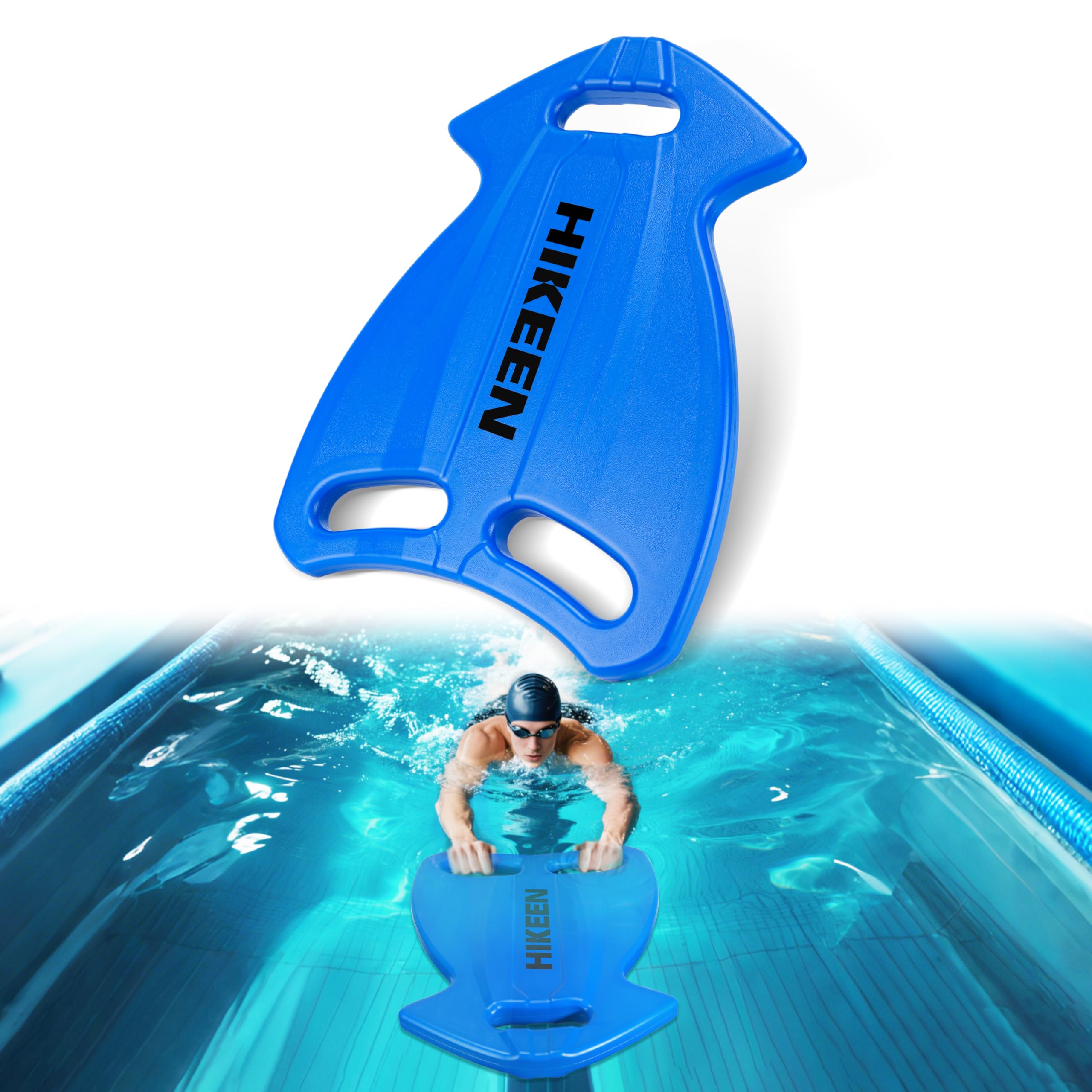 BOOSTEADY Swim Kickboard - Large Size & High Buoyancy Kick Board Swim Adult for All Levels, Durable HDPE Kickboard Adult Swim Training for Pool & Open Water