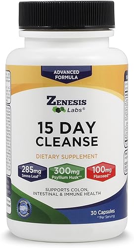 Zenesis Labs Limpieza desintoxicante de 15 días - Natural, suave y eficaz