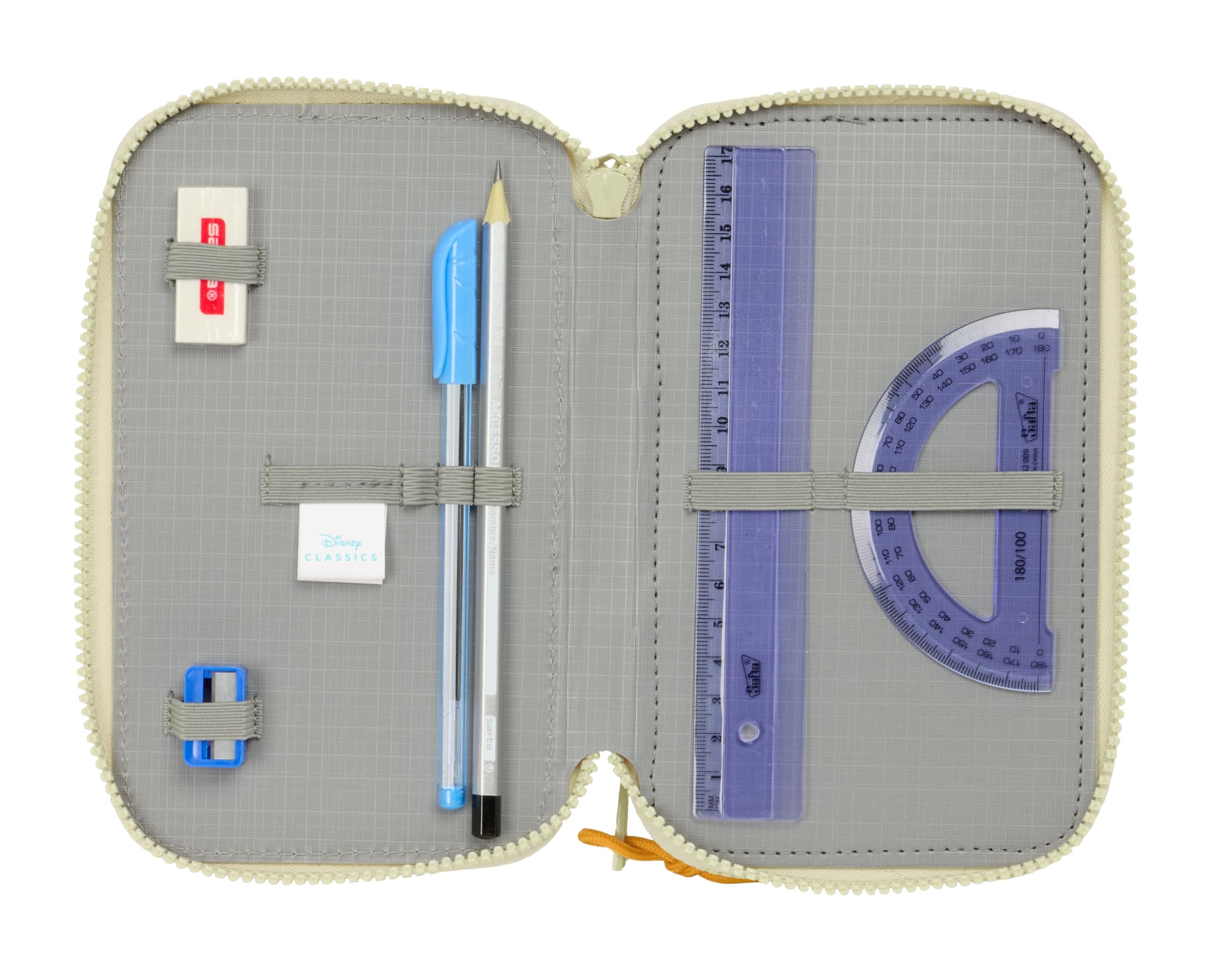 Safta Mufasa, School Pencil Case with 37 Tools Included, Children's Pencil Case, Child, Ideal for Children from 5 to 14 Years - Image 4
