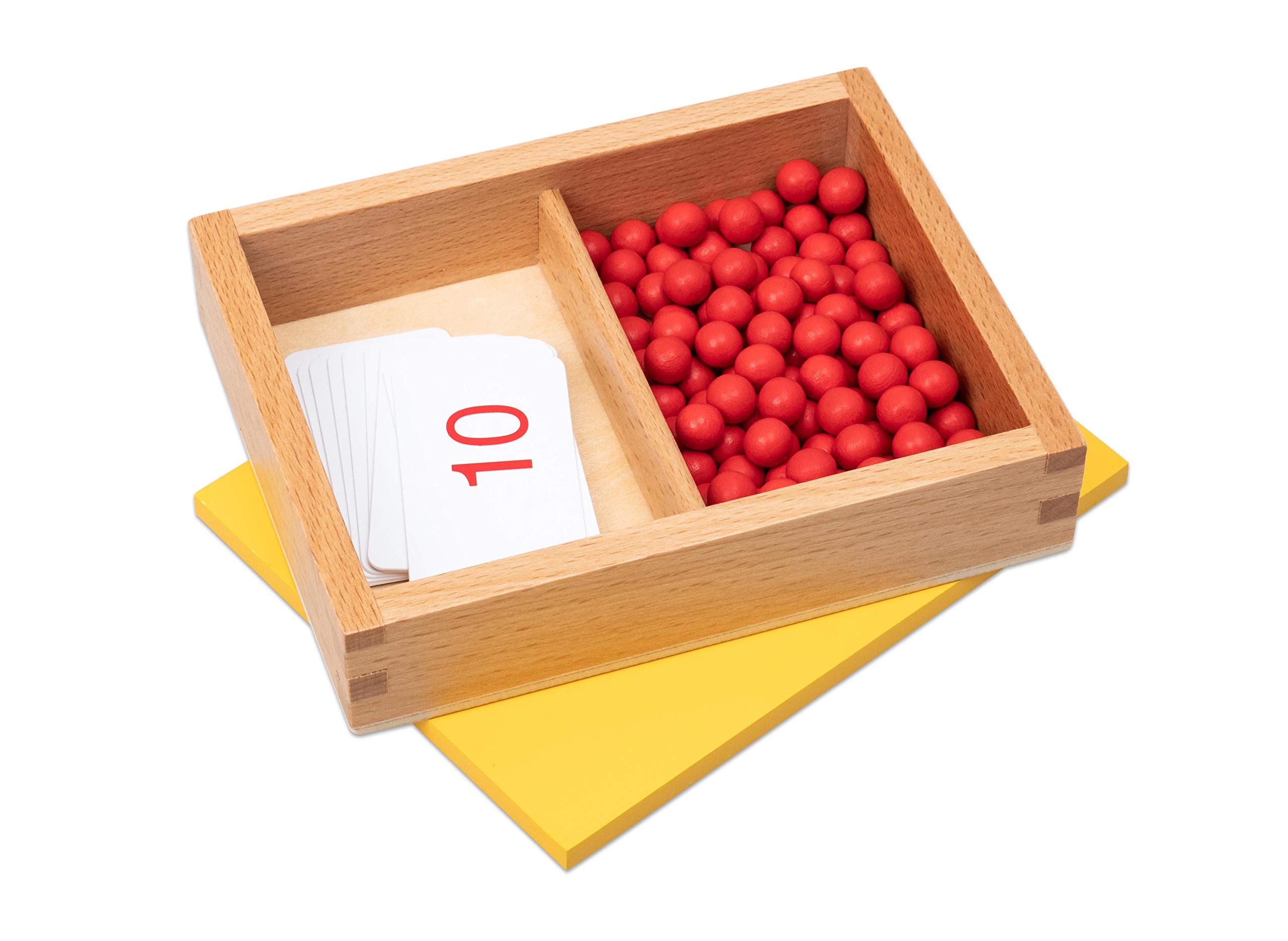 Betzold 85784 - Multiplikationsbrett aus Holz - Rechenspiel Lernmittel Mathematik