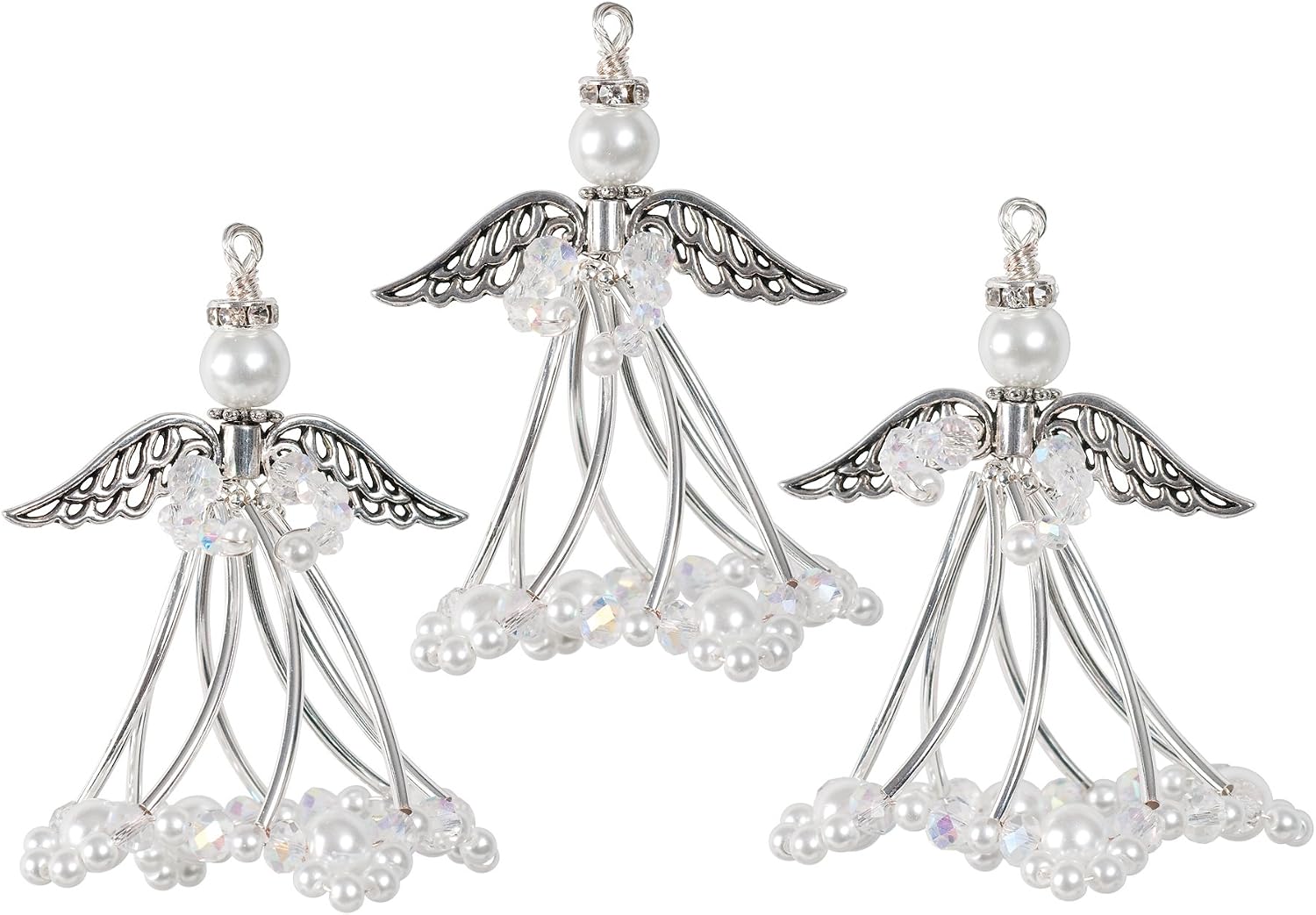Christmas Ornament Kit - Silvery Angels