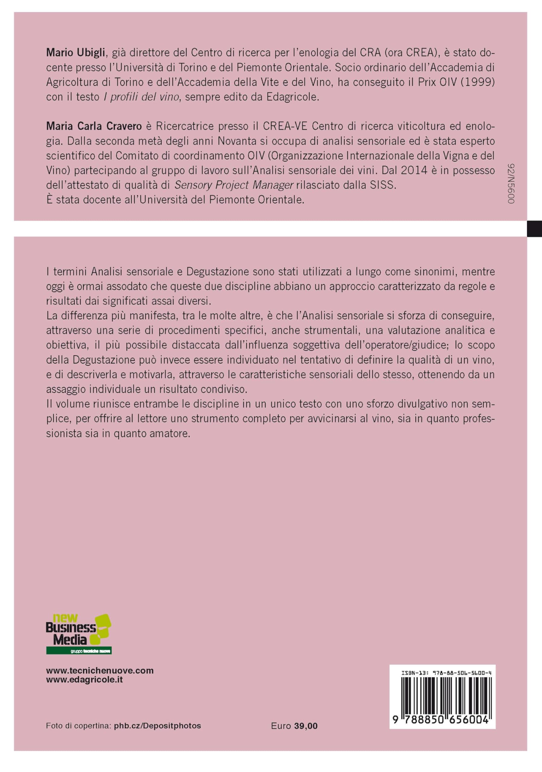 Analisi sensoriale e degustazione del vino. Descrittori e metafore