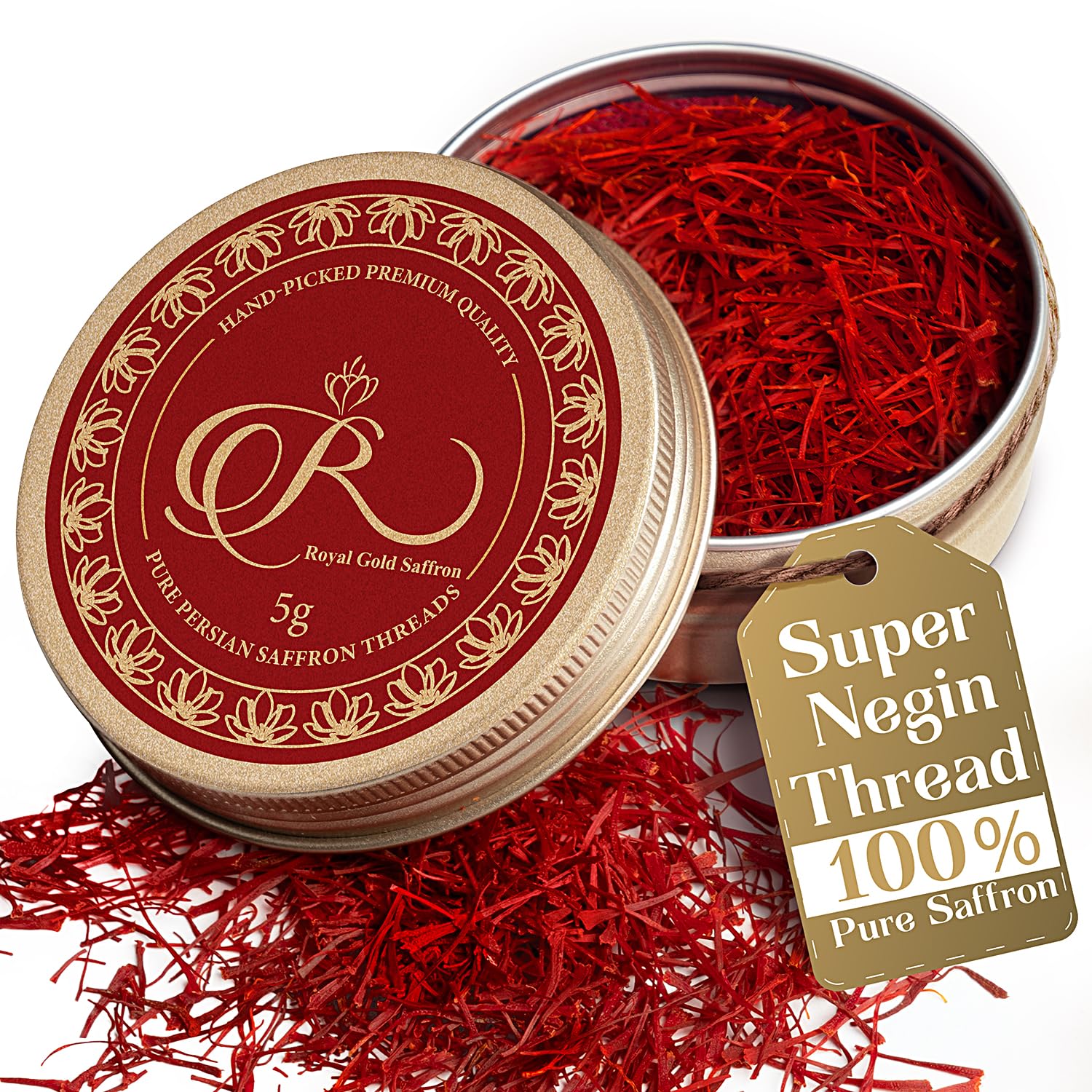 Amazon.com : Royal Gold Saffron – Premium Super Negin Saffron