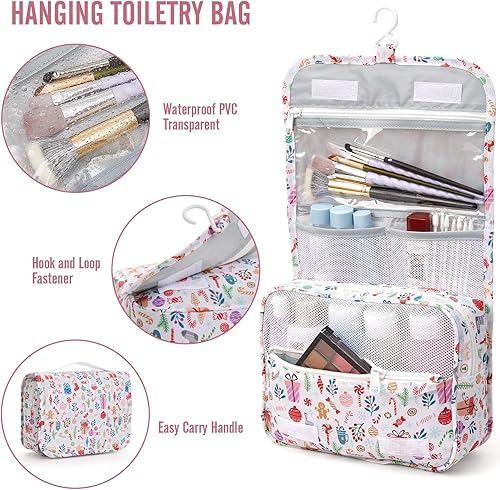 Miniatura 3 de Veken Juego de 8 cubos de embalaje para niños de viaje, accesorios esenciales de vacaciones en la playa para cruceros, bolsas organizadoras