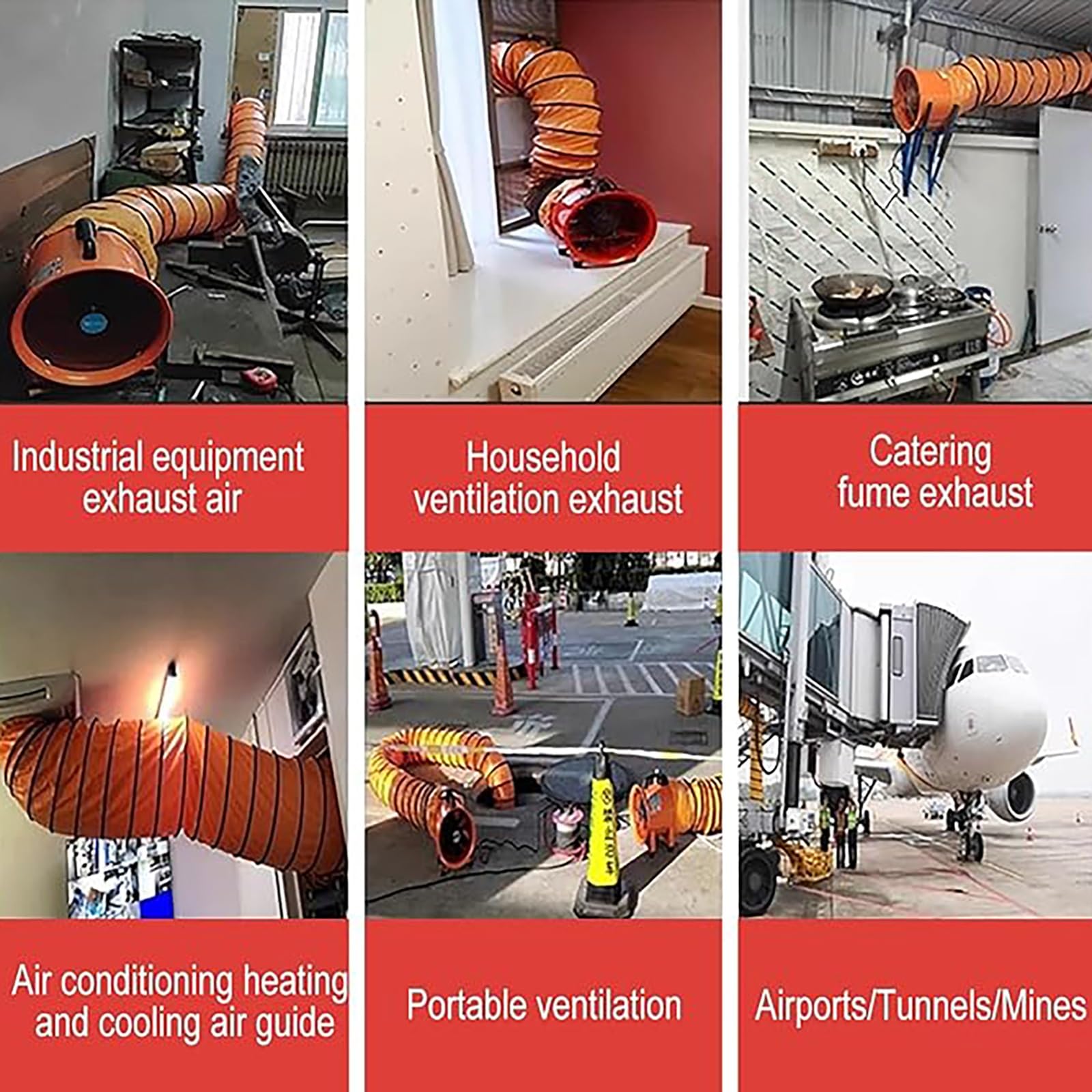Manguera de conducto flexible PVC