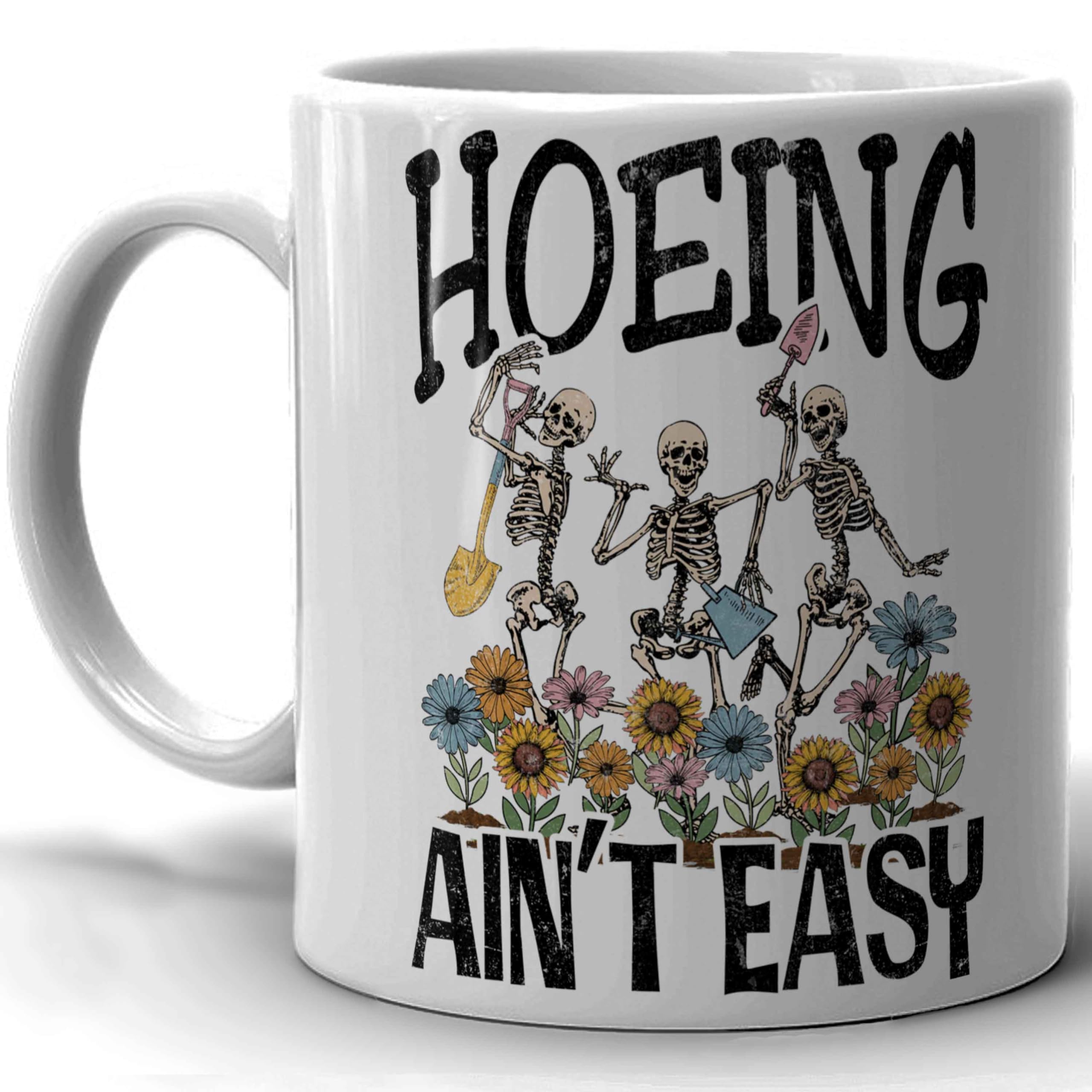 4GIFTSAKE Halloween Mug Gift Spooky Mug Trick or Treat Mug Horror Mug Scary Mug Bad Witches Gift (Hoeing)