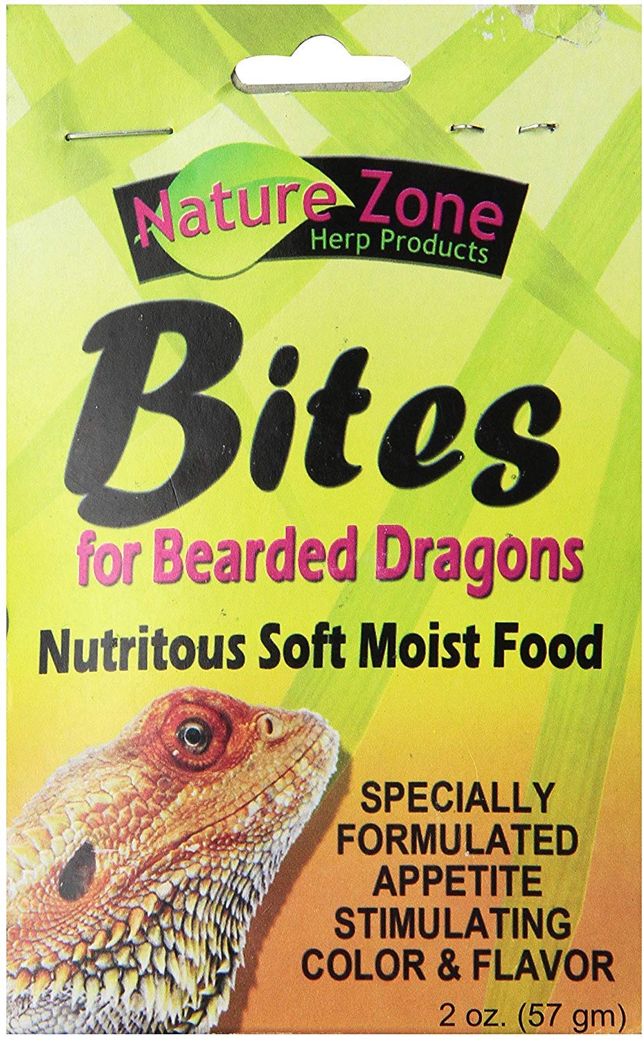 Nature Zone Juvenile Bearded Dragon Bites Nutritious Soft Pet Food 2oz - 12 Pack