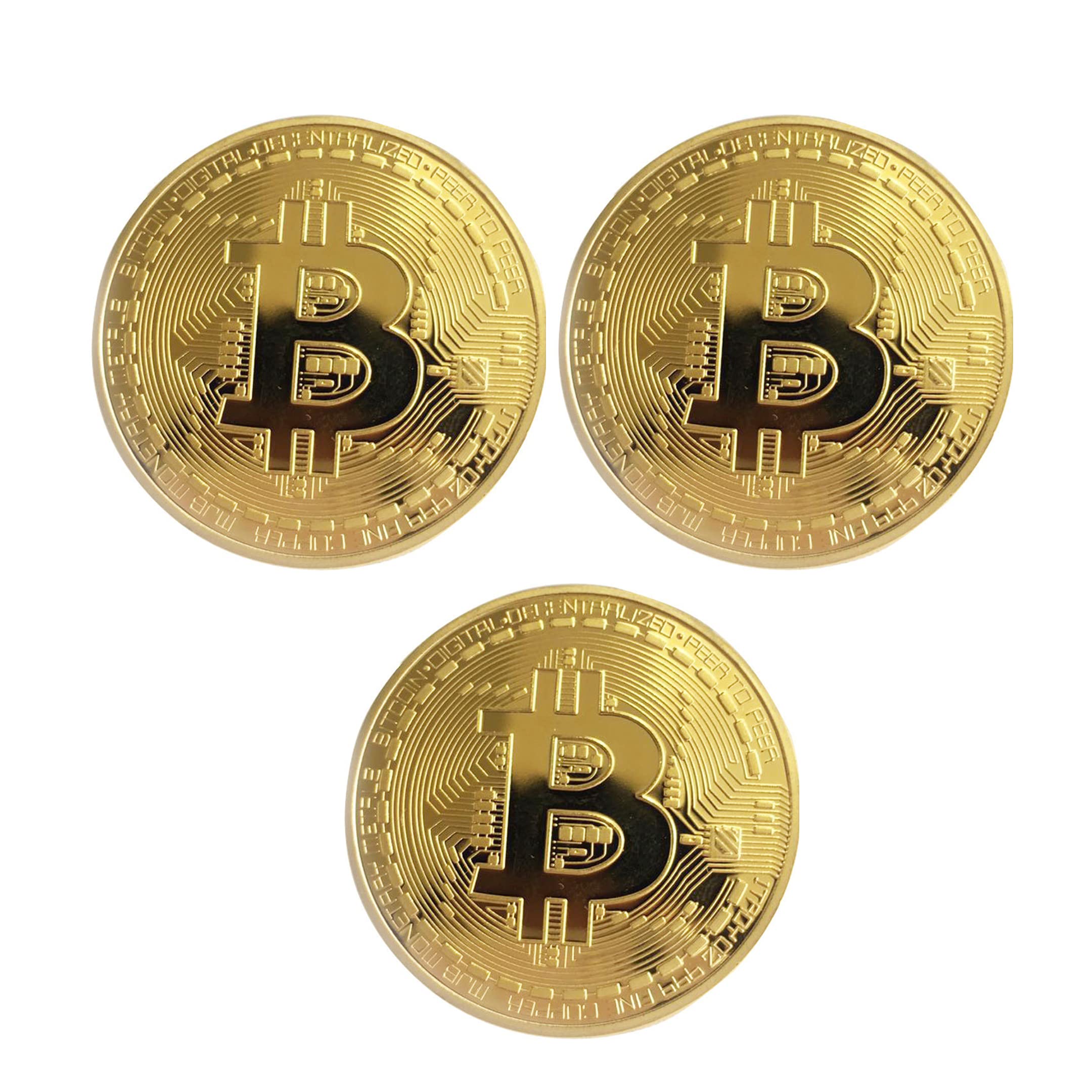 Cryptocurrency Fashion Accessories Bitcoin Cufflinks - Gold Plated Crypto  Currency Accessory With Presentation Box Cryptocurrency Accessories