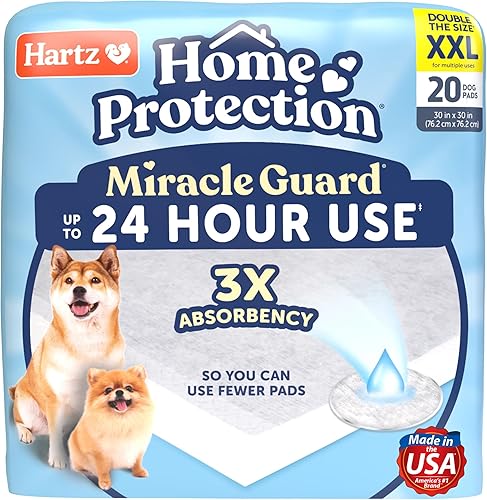 Miniatura 9 de Hartz Home Protection Miracle Guard - Almohadillas para perros hechas en Estados Unidos, tamaño regular, 50 unidades, 3 veces de absorción y 3 veces