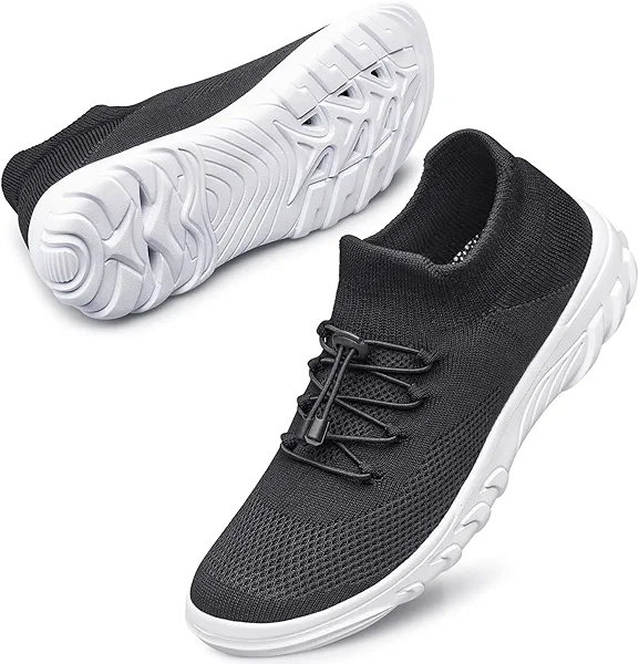 SILLENORTH Mens Womens Water Shoes Quick-Dry Sock Aqua Water Sneakers Slip-on Casual Walking Shoes for Diving Swimming Surfing Yoga Beach Sea Sports