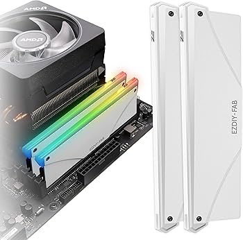 Amazon | EZDIY-FAB 新しいバージョン RGB RAM 冷却 メモリ