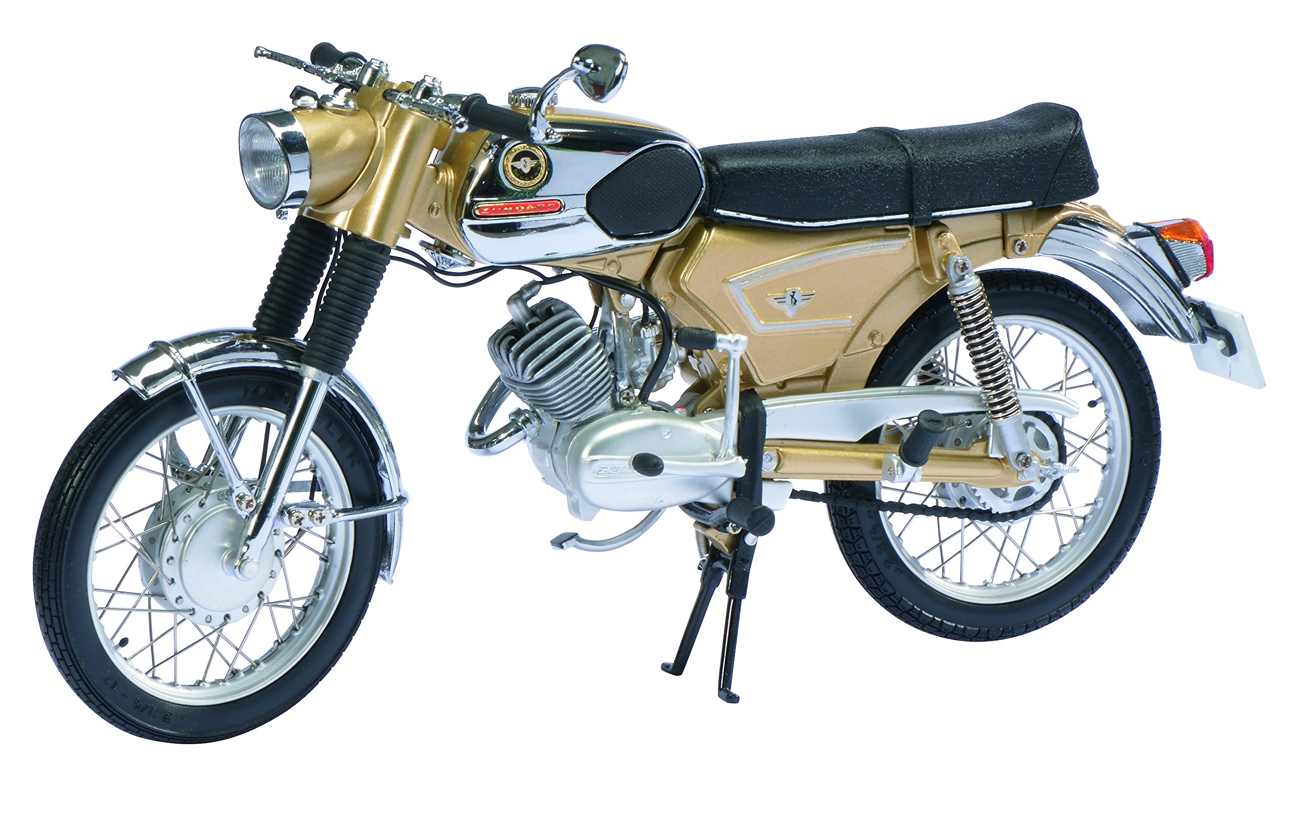 1/10 Schuco Zündapp KS50 Supersport 1970 Schuco Zündapp KS 50 Super Sport 1:10 Die-cast Motorcycle Toy for