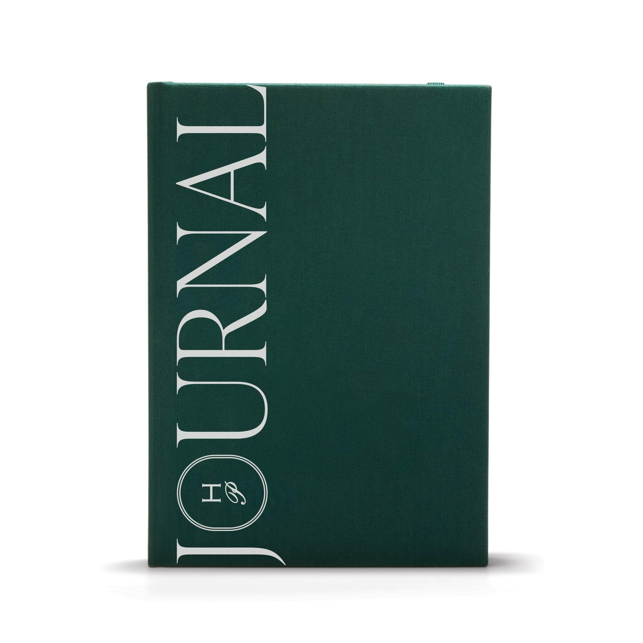 The Head Plan Journal, Undated Goal and Wellness Planner, Forest Green