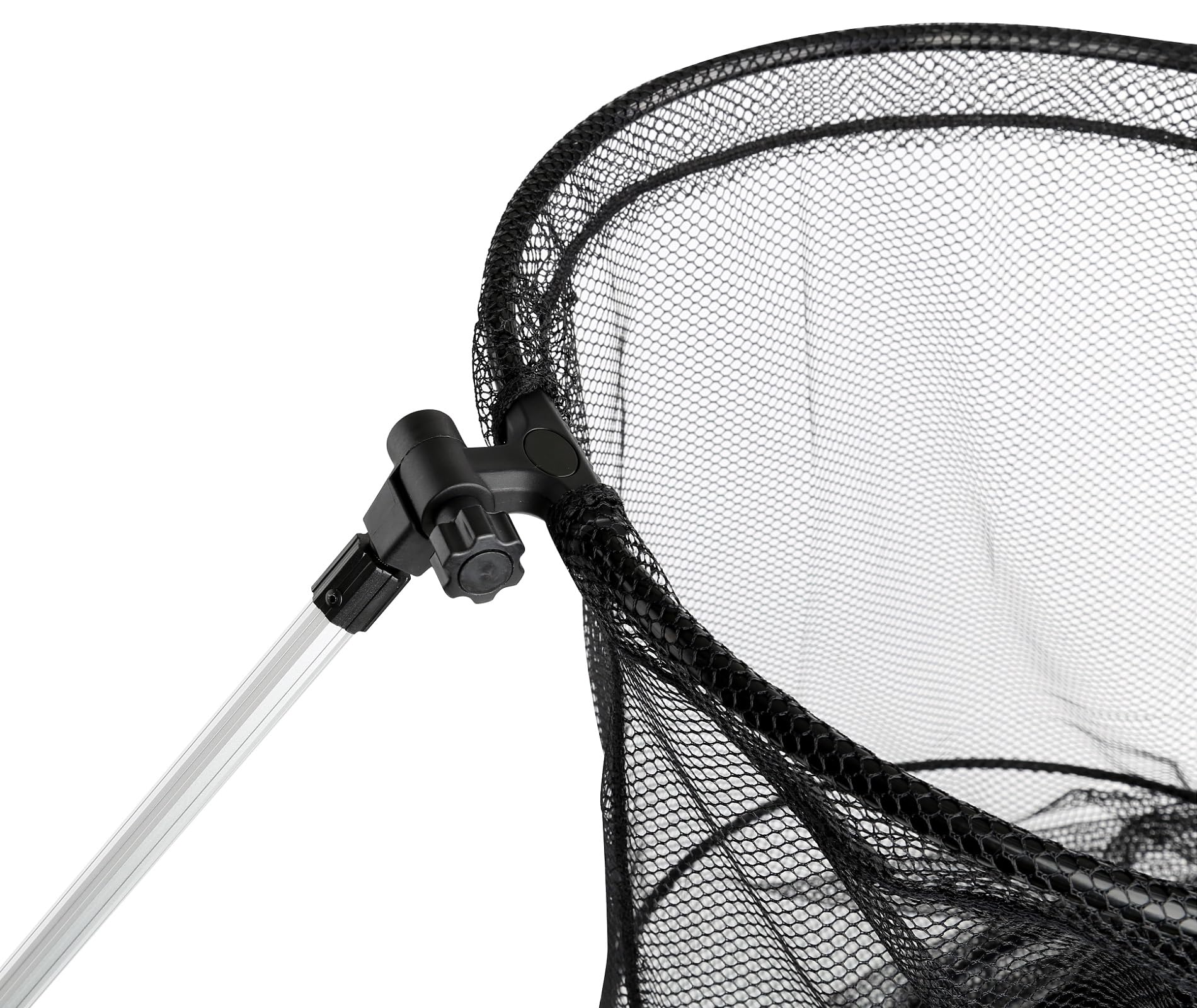 Crivit Setzkescher 200 cm - Fischernetz 50 cm Durchmesser Setznetz mit Erdspiess und Tragetasche beim Angeln