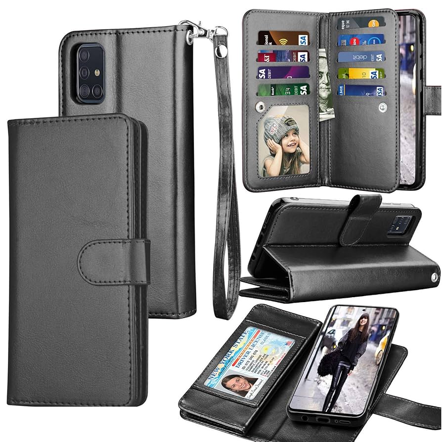 ayakawasaki phone wallet ブラック Silicone Cell Phone Wallet SPID-050X. Order online now