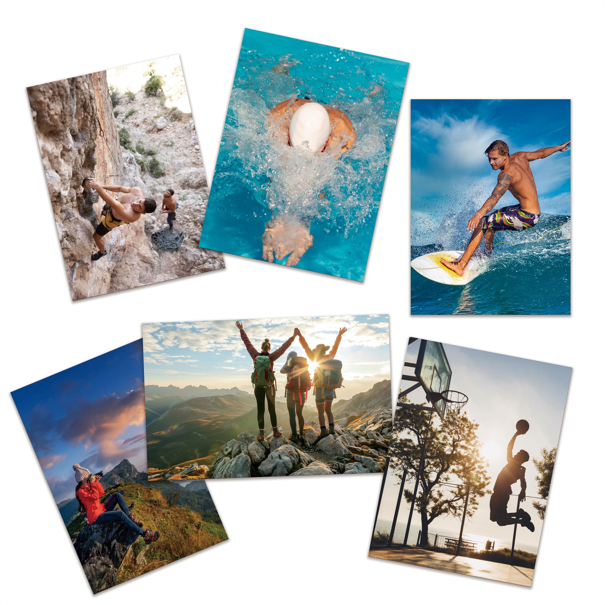 Custom Photo Prints Personalized Photo Gifts Standard Size Glossy - Set of 6,12,20pcs - UNFRAMED-Gift Wrapping Available (5 * 7 inches, 12, Pcs of Set