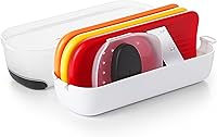 OXO Good Grips Mini Grate & Slice Set - Versatile Cheese Grater Slicer with Storage Container & Safety Holder