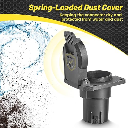 Miniatura 3 de Oyviny Reemplazo USCAR a 7 vías RV Blade Remolque Conector para Chevy, Ford, GMC y Nissan, enchufe de remolque Silverado, paquete de remolque de