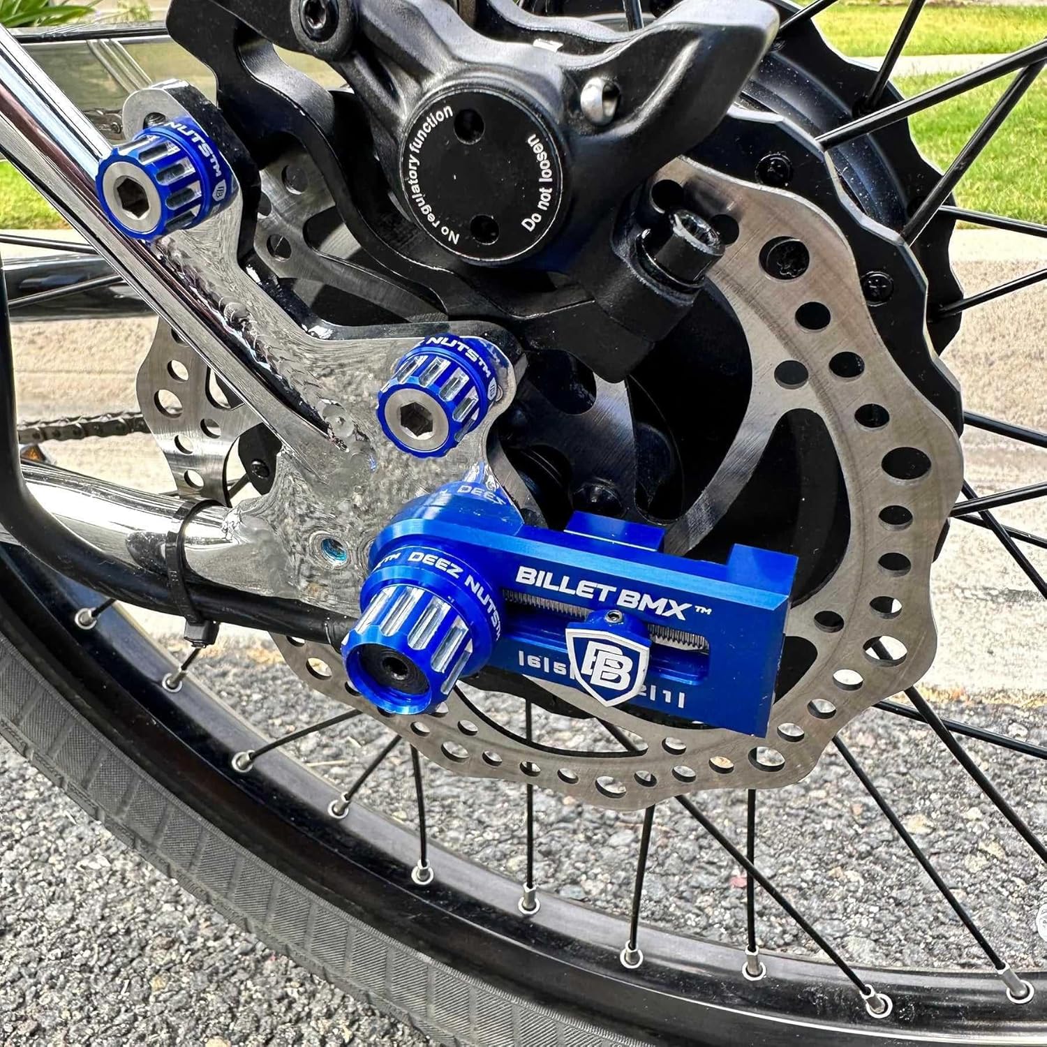 14mm Axle BMX Chain Tensioners Pair for GT, Throne & ZOOZ Bikes by BILLET BMX