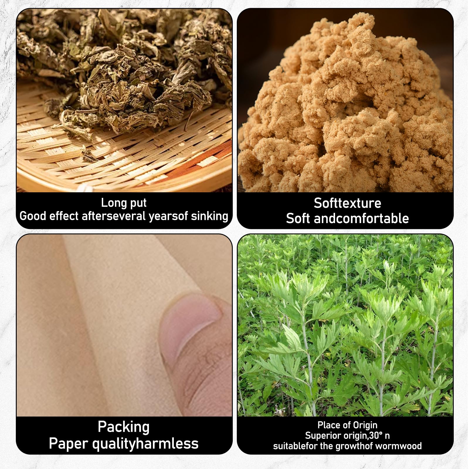 20 unidades de palitos de moxa naturales puros, moxa rollos, sin humo, moxa rollos, para moxibustión suave, cuidado de la salud, alivia el dolor del cuerpo, masaje